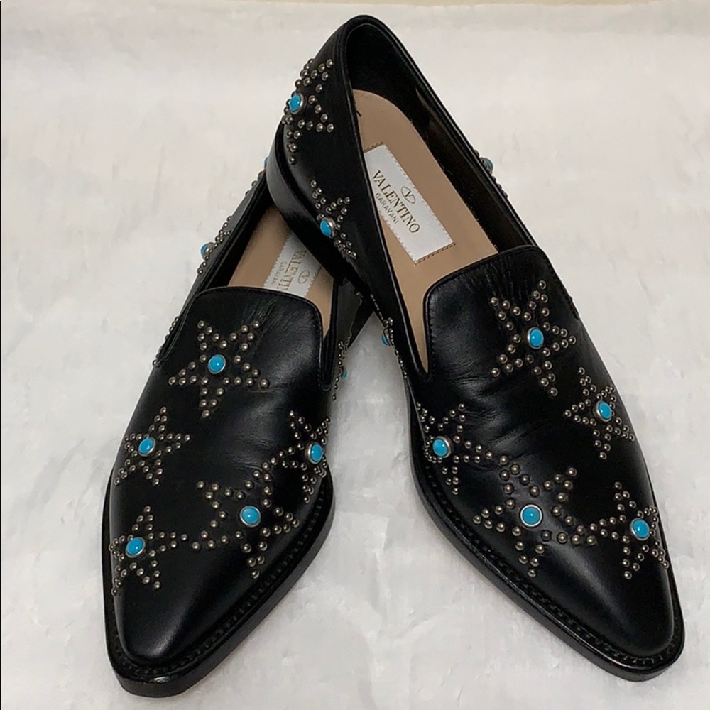 Valentino Garavani Star Studded Driver/size:35.5